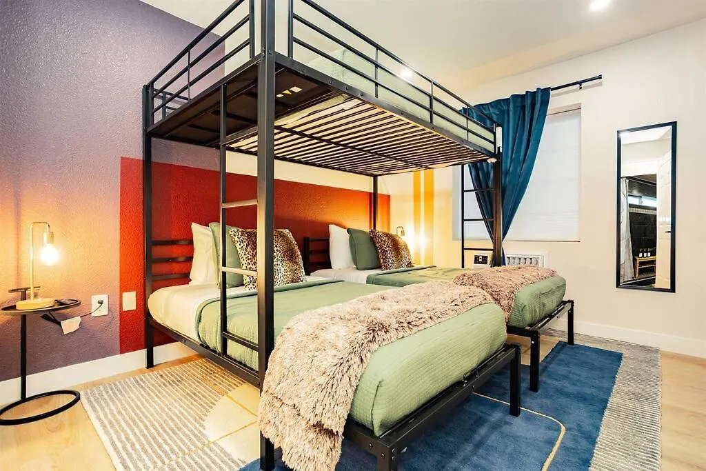 度假居 Star Motel Unit 3- New Premier & Private Las Vegas Arts District Home 美国