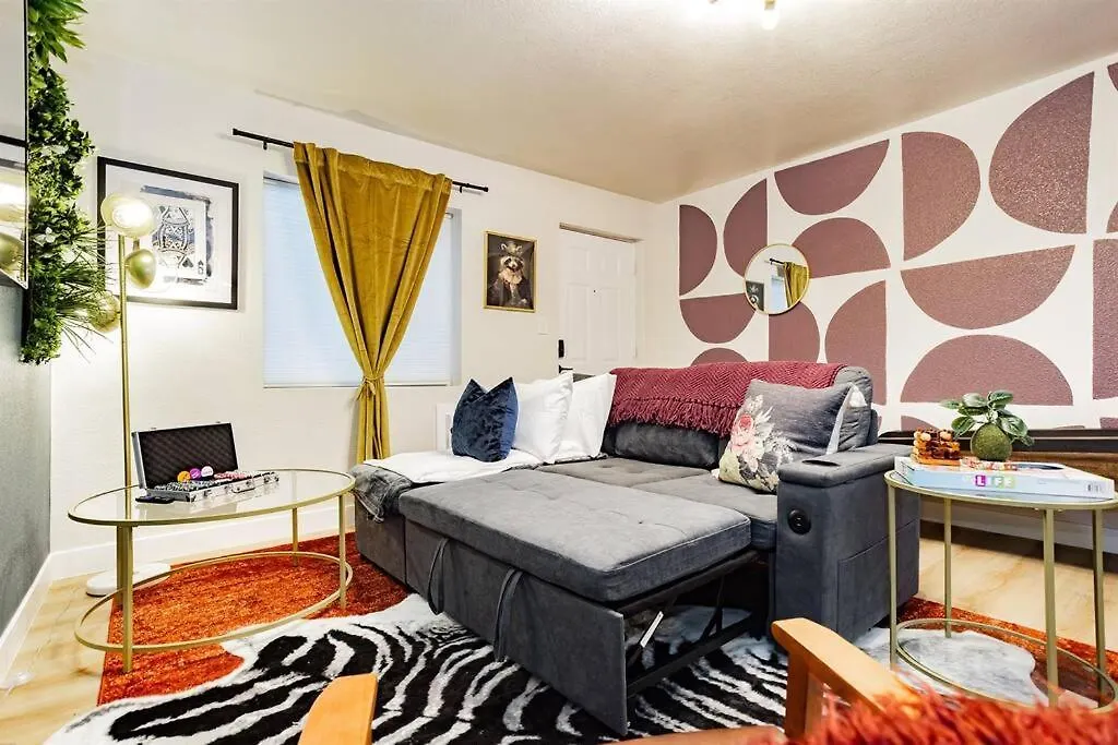 度假居 Star Motel Unit 3- New Premier & Private Las Vegas Arts District Home